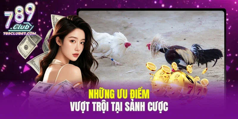 Những ưu điểm vượt trội tại sảnh cược